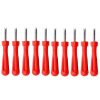 10 PCS Car Tire Electric Vehicle Valve Cap Bicycle Valve Core Switch, Style: Single Head Short