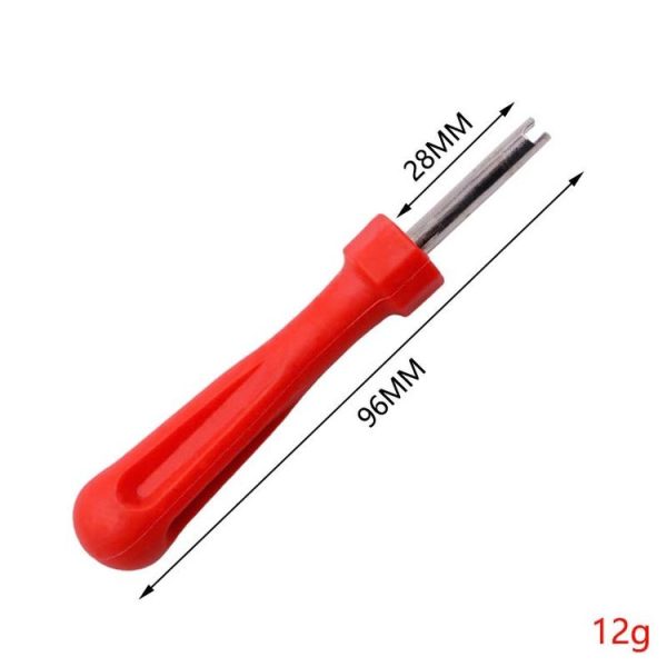 10 PCS Car Tire Electric Vehicle Valve Cap Bicycle Valve Core Switch, Style: Single Head Short - Image 2