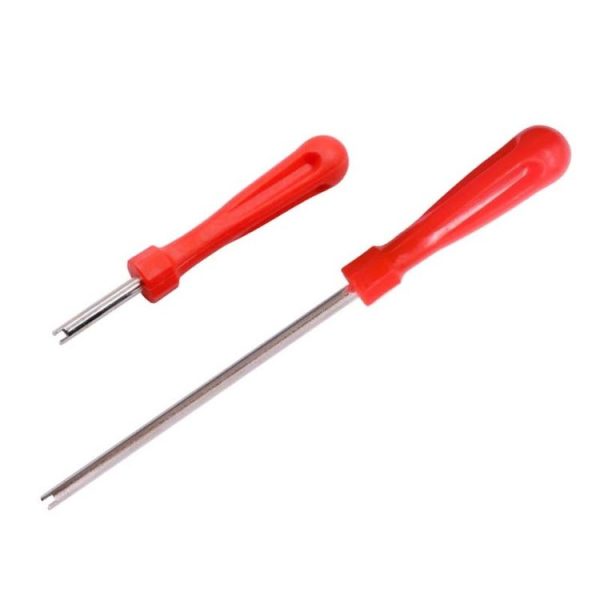 10 PCS Car Tire Electric Vehicle Valve Cap Bicycle Valve Core Switch, Style: Single Head Short - Image 3