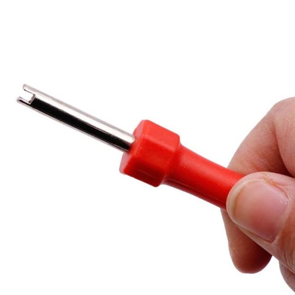 10 PCS Car Tire Electric Vehicle Valve Cap Bicycle Valve Core Switch, Style: Single Head Short - Image 4