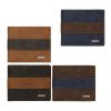 MenBense Large Capacity Short Multi-Card Matte Wallet (Light Brown) - Image 7