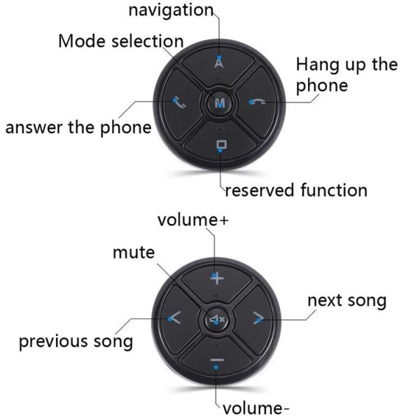 General Car Wireless DVD GPS Navigation Steering Wheel Button (10 Button Without Light) - Image 4