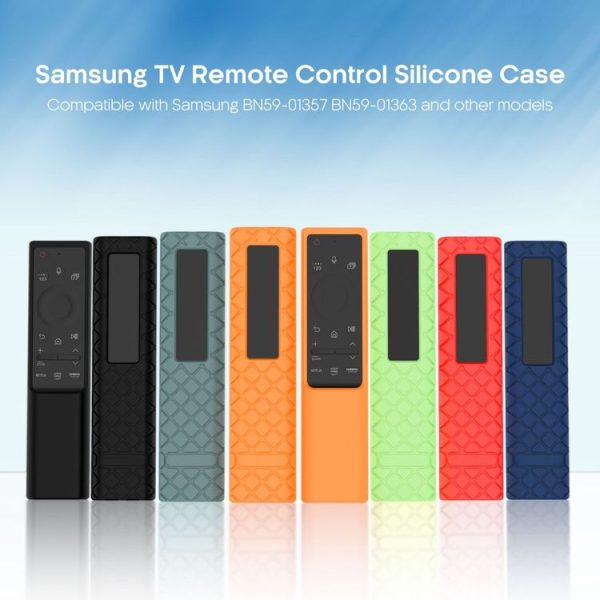 TV Remote Control Silicone Cover for Samsung BN59 Series (Orange) - Image 2