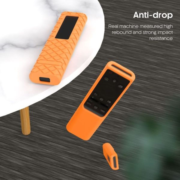 TV Remote Control Silicone Cover for Samsung BN59 Series (Orange) - Image 4