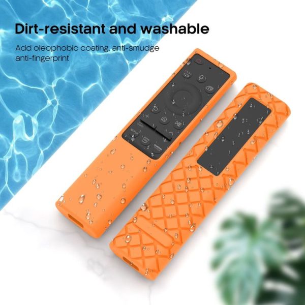 TV Remote Control Silicone Cover for Samsung BN59 Series (Orange) - Image 5