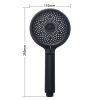 Home Handheld Silicone Supercharged Shower Nozzle, Style: Silver - Image 3