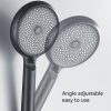 Home Handheld Silicone Supercharged Shower Nozzle, Style: Silver - Image 5