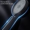 Home Handheld Silicone Supercharged Shower Nozzle, Style: Silver - Image 6