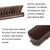 Big Red Horse Brush Horse Mane Brush Soft Shoes Cleaning Brush (Mahogany Brown Hair) - Image 4