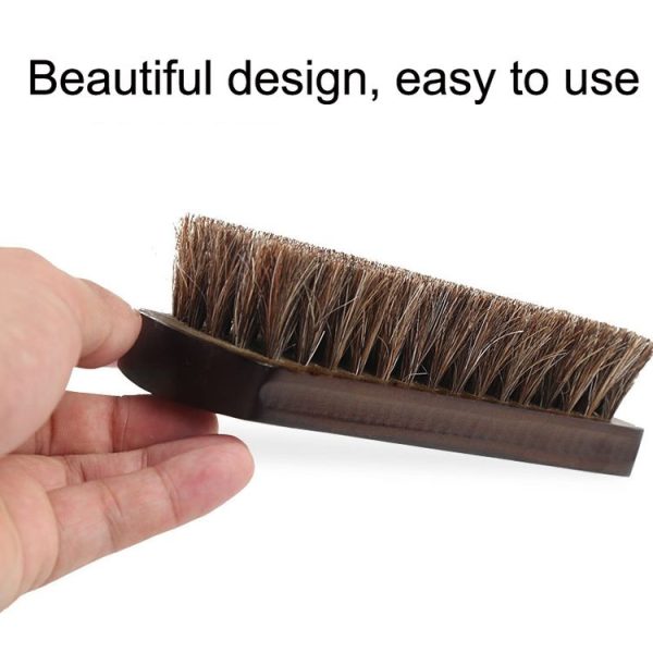 Big Red Horse Brush Horse Mane Brush Soft Shoes Cleaning Brush (Mahogany Brown Hair) - Image 6