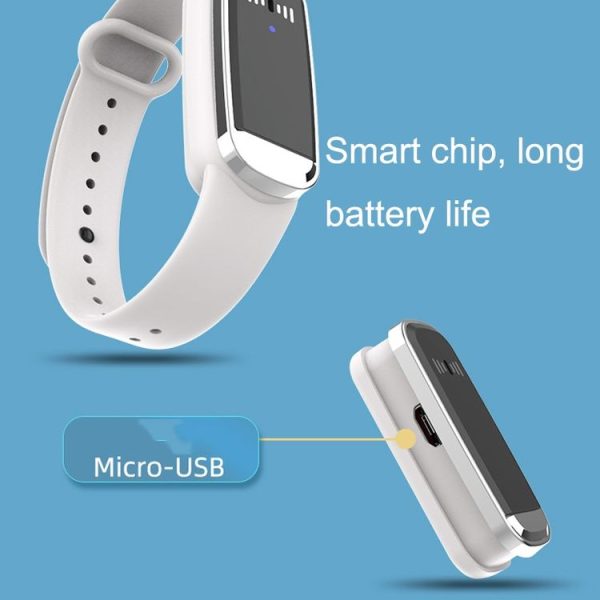 M70 Ultrasonic Mosquito Repellent Bracelet Outdoor Mosquito Repellent (Black) - Image 4