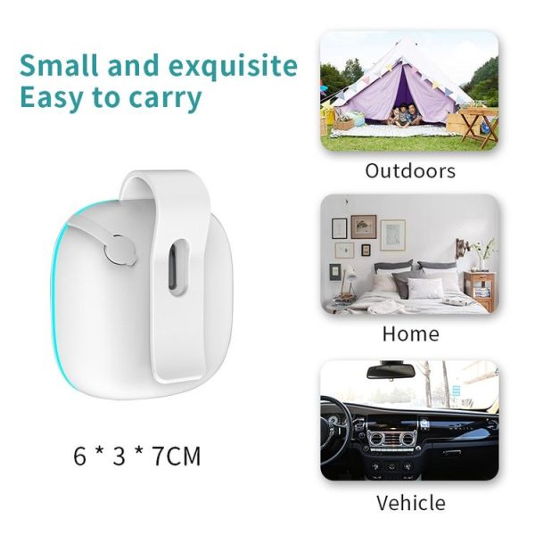 Outdoor Mosquito Repellent Ultrasonic Portable Spray Fragrance Mosquito Repellent (Black) - Image 6