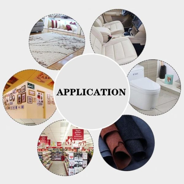 15mmx50 m Double-sided Fiberglass Grid Sticky Adhesive Fiber Transparent Mesh Tape - Image 6