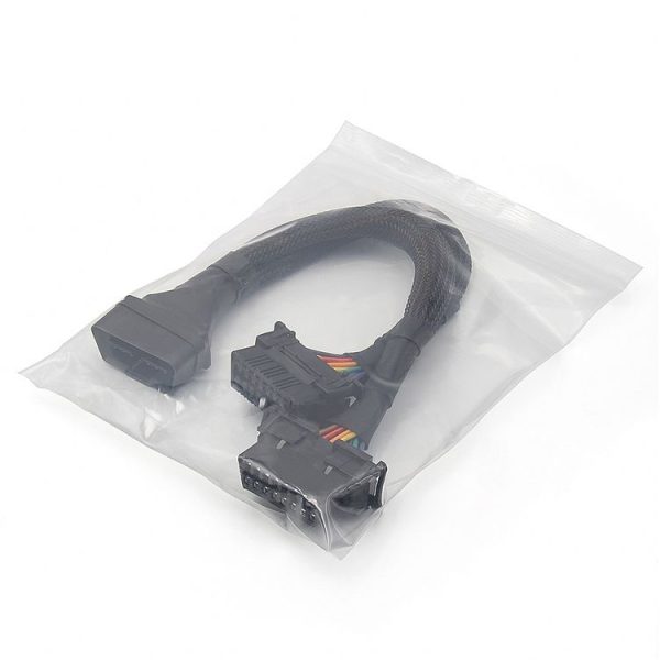 2 In 1 16PIN Car OBD Elbow Extension Cable Converted Cable - Image 6