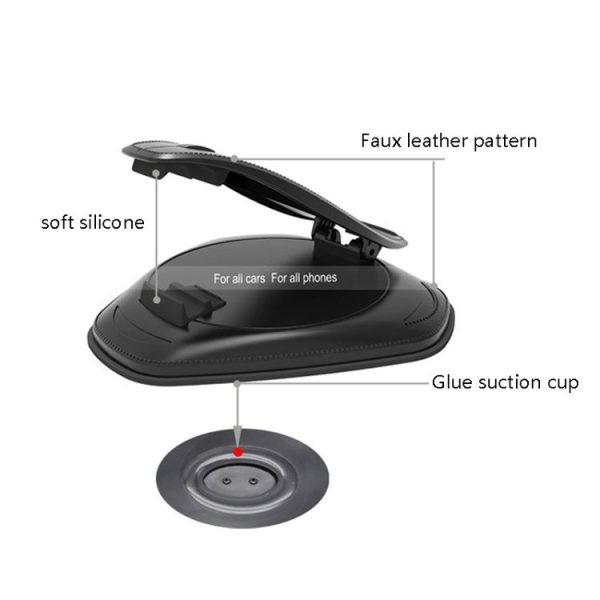 Compartment Suction Cup Instrument Table Universal Car Mobile Phone Bracket - Image 6