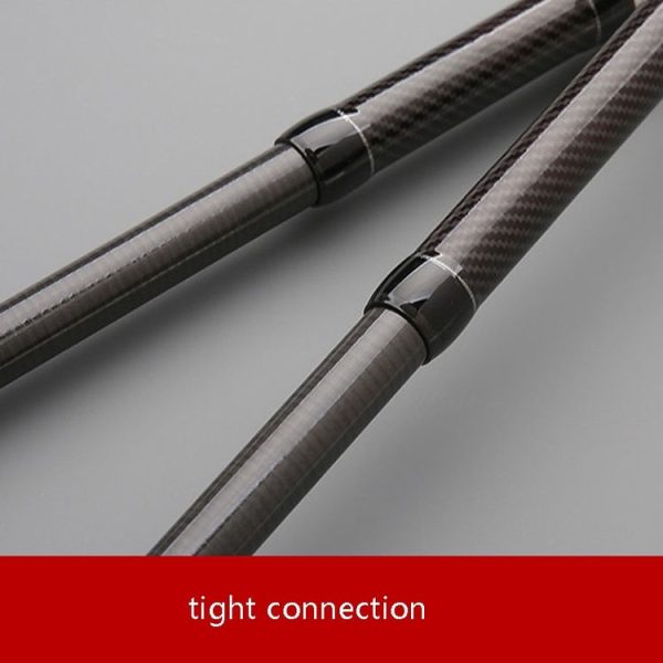Telescopic Carbon Lure Rod Short Section Fishing Casting Rod, Length: 1.8m (Straight Handle) - Image 5