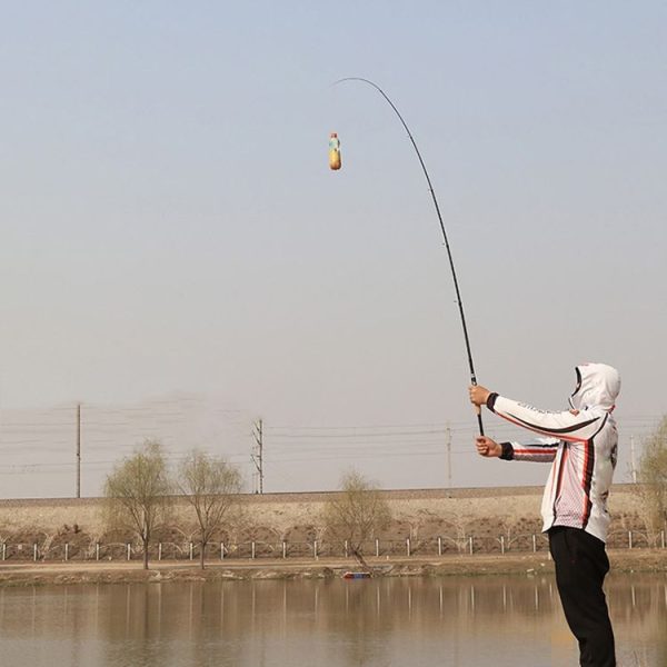 Telescopic Carbon Lure Rod Short Section Fishing Casting Rod, Length: 3.0m (Straight Handle) - Image 6