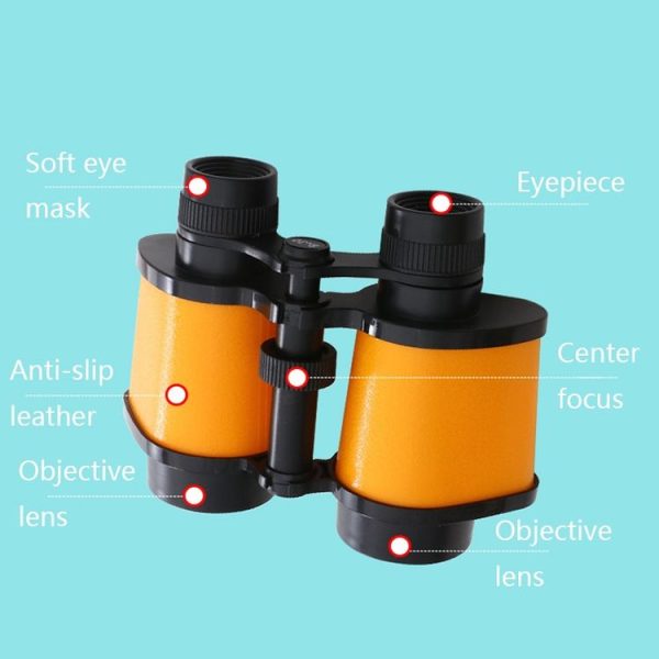 20004 Children Mini HD Toy Binoculars (Orange) - Image 3