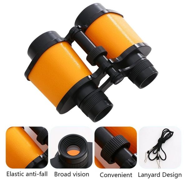 20004 Children Mini HD Toy Binoculars (Orange) - Image 4