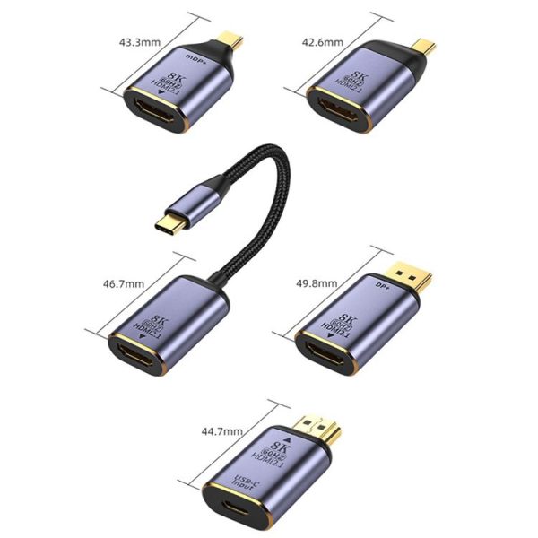 DP Male to HDMI Female 8K Converter, Style: 8K-004 - Image 3