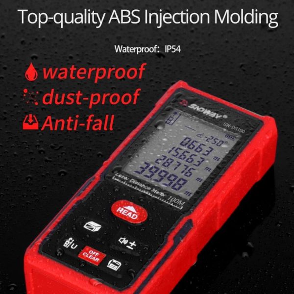 SNDWAY SW-DS50 Handheld Laser Rangefinder Infrared Laser Ruler, Distance: 50m - Image 6