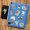 2 Sets 50 Pieces Literary Retro Sticker Pack Era English Diy Decoration Old Time Stickers - Image 5