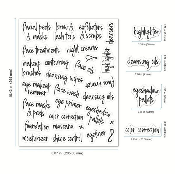 Bathroom Jars Label Storage Classification Waterproof Bathroom Stickers - Image 4