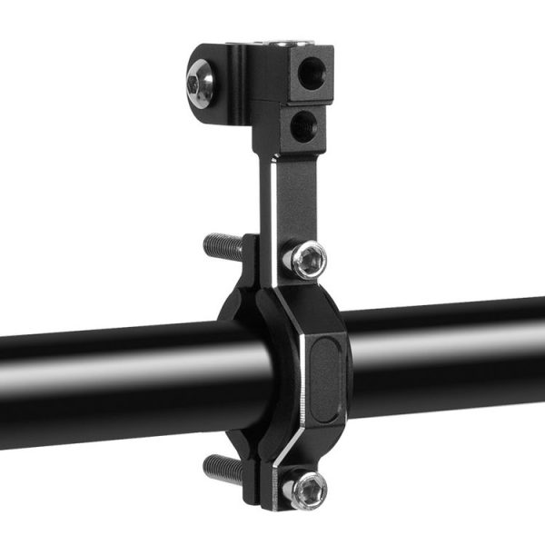 Action Camera Aluminum Bicycle Motorcycle Mount for Gopro (Black)