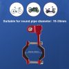 Action Camera Aluminum Bicycle Motorcycle Mount for Gopro (Black) - Image 5
