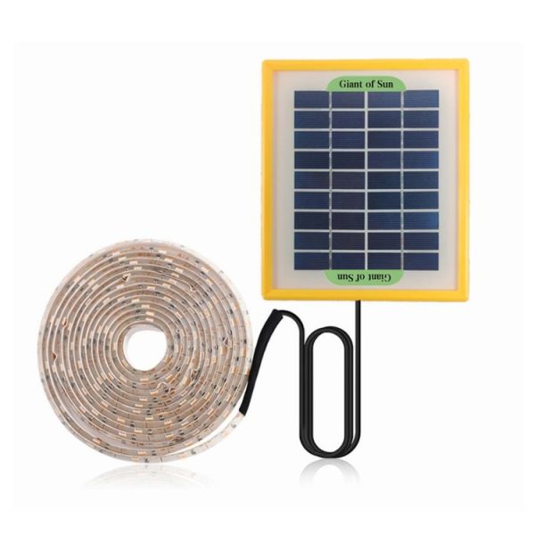 LED Full Spectrum Plant Fill Light Grow Light (Solar Panel+ 5M Lamps) - Image 2