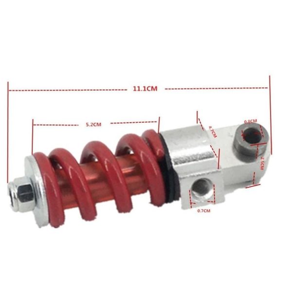 8 Inch Scooter Accessories Shock Absorber Rear Wheel Shock Spring For KUGOO - Image 3