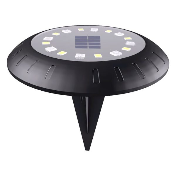 LED Solar Buried Light Garden Decoration Park Grass Ground Lamp (RGB+Cool White) - Image 2