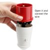 Industrial Plug IP44 Waterproof Aviation Connection Plug, Style: 3 Core 16A - Image 4