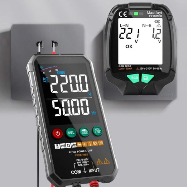 FUYI FY1881 High Precision Power Polarity Phase Socket Tester (EU Plug) - Image 6