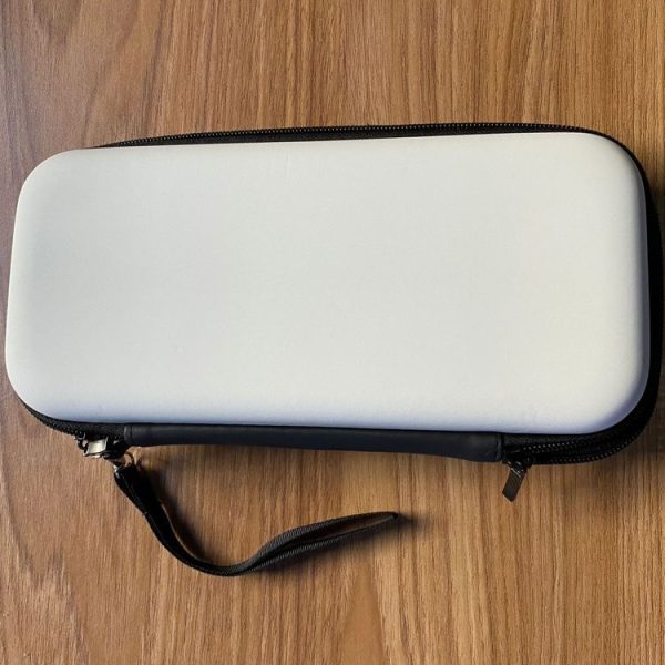 Game Console Crystal Shell Remote Sensing Cap Tempered Film Storage Bag Set For Switch OLED Console Storage Bag+Crystal Case+Rocker Capx6+Tempered Film - Image 2