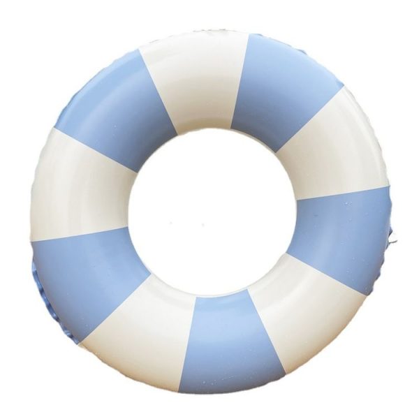 Thickened Children Swimming Ring Inflatable Underarm Ring 50cm (Striped Pink) - Image 4