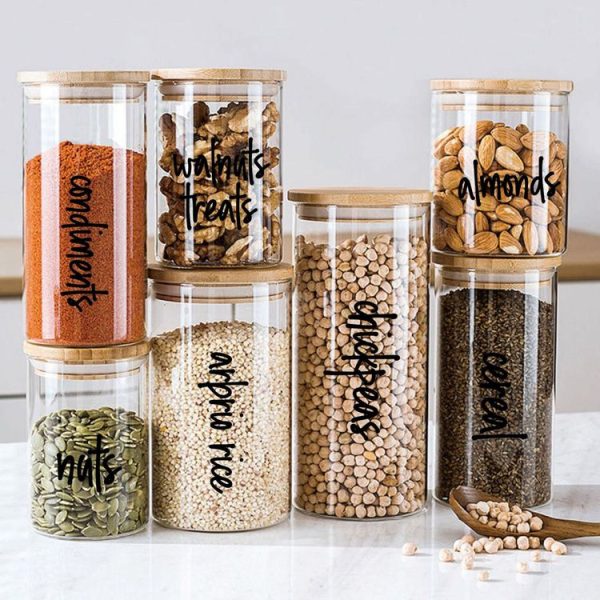 168 PCS Pantry Storage Stickers Waterproof and Oil-proof Food Label Stickers - Image 5