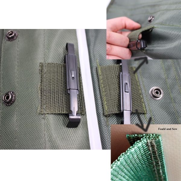 11 PCS / Set Spray Cleaning Tool Pipeline Dust Wire Brush (Army Green) - Image 6