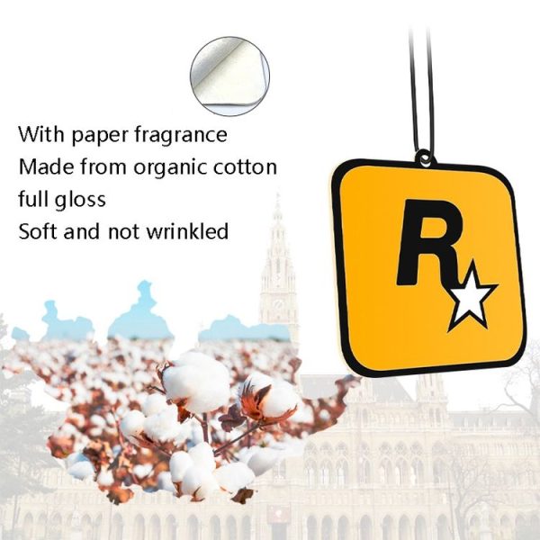 10 PCS Car Perfume Pendant Fragrance Decoration (R Star) - Image 3