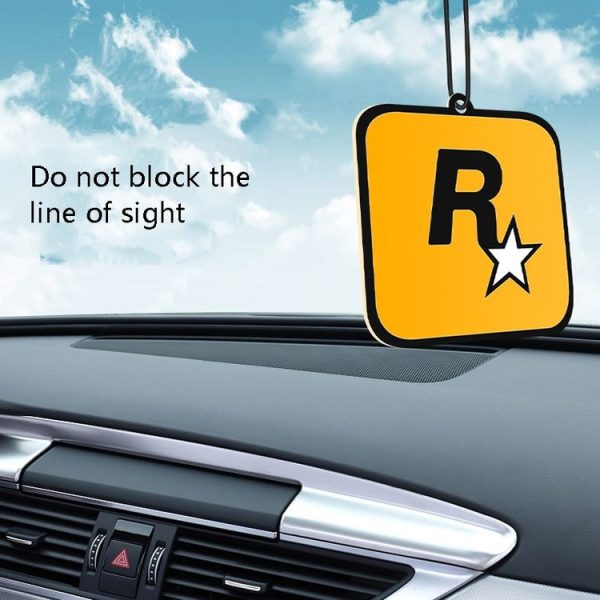 10 PCS Car Perfume Pendant Fragrance Decoration (R Star) - Image 4