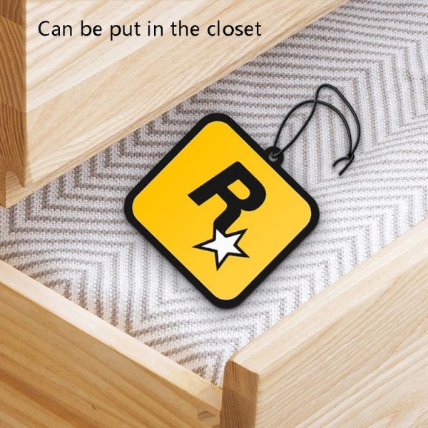 10 PCS Car Perfume Pendant Fragrance Decoration (R Star) - Image 6