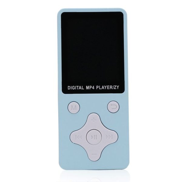 T68 Card Lossless Sound Quality Ultra-thin HD Video MP4 Player (Blue)