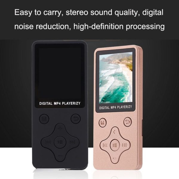 T68 Card Lossless Sound Quality Ultra-thin HD Video MP4 Player (Blue) - Image 7