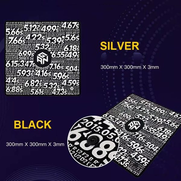 GAN Timer-themed Magic Cube Mat Quick Stack Cup Training Mat Non-Slip Mouse Pad (Hand Drawn) - Image 3