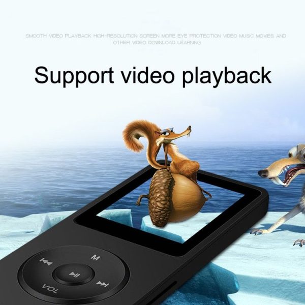 Card Ultra-thin Lossless MP4 Player With Screen (Gold) - Image 6