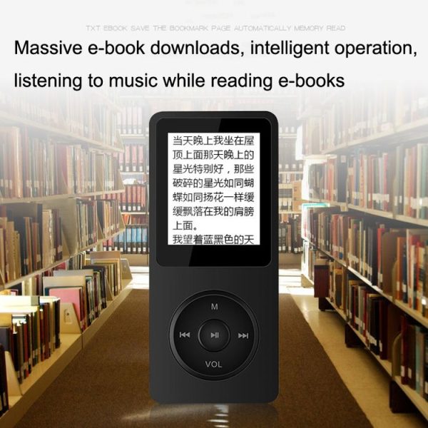 Card Ultra-thin Lossless MP4 Player With Screen (Gold) - Image 7