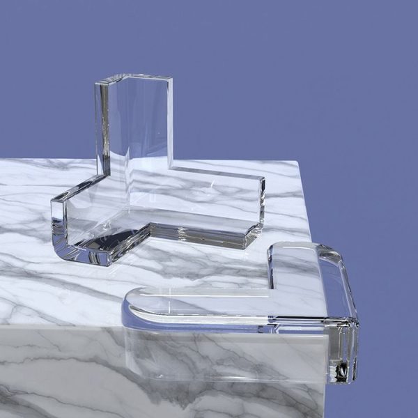 10 PCS L-type Transparent Table Corner Crash Pad - Image 6