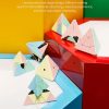 Moyu Magic Tower Series Magic Cube Third-Order Macaron Color Magic Cube, Color: Pyramid - Image 2