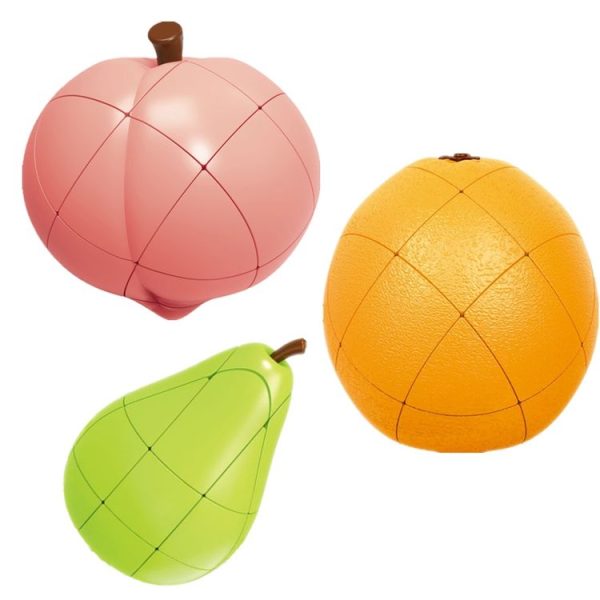 FanXin Fruit 3x3x3 Magic Cube Educational Cube Toys for Children, Style: Orange - Image 4