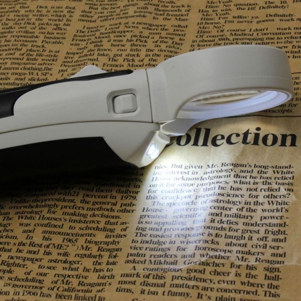 77350B Hand-Held With LED Light Reading Repair 10 Times Magnifier - Image 6